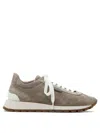 Brunello Cucinelli Flat Shoes In Brown