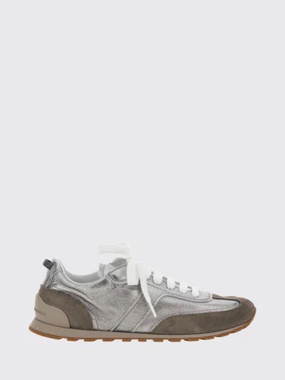 BRUNELLO CUCINELLI BRUNELLO CUCINELLI SNEAKERS WOMAN COLOR GREY,I57543020