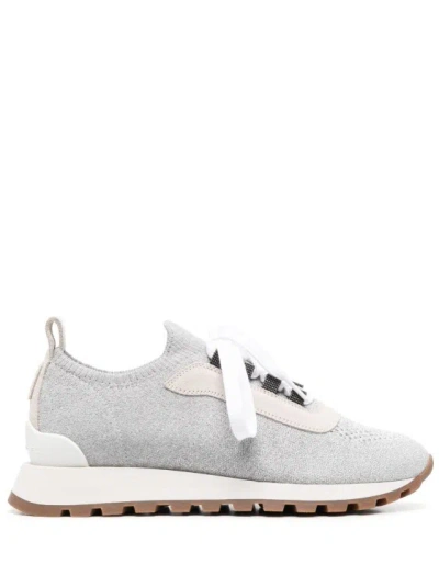 BRUNELLO CUCINELLI BRUNELLO CUCINELLI SOCK-STYLE ANKLE SNEAKERS