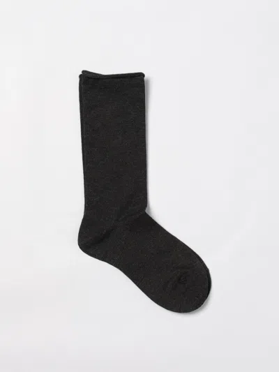 BRUNELLO CUCINELLI SOCKS BRUNELLO CUCINELLI WOMAN COLOR GREY,429948020