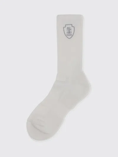Brunello Cucinelli Socks  Men Color White