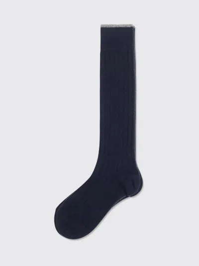 Brunello Cucinelli Socks Men Color Navy