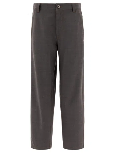 Brunello Cucinelli Grey Wool Pants