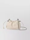Brunello Cucinelli Women Soft Leather Bucket Bag With Chain Strap
