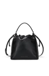 Brunello Cucinelli Soft Leather Mellow Bucket Bag In Black