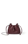 Brunello Cucinelli Soft Leather Mini Mellow Bucket Bag