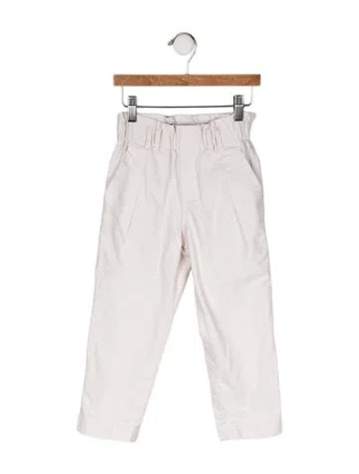 Pre-owned Brunello Cucinelli Babies' Solid Casual Pants In Neutral