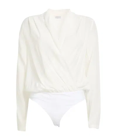 BRUNELLO CUCINELLI SOLID COLOR BODYSUITS