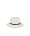 Brunello Cucinelli Solid Color Medium Brim Bucket Hat In White