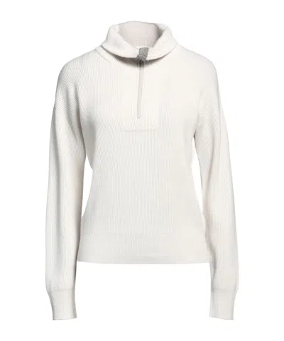 Brunello Cucinelli Solid Color Polo Necks In White