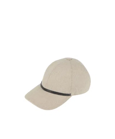 BRUNELLO CUCINELLI SOLID COLOUR HATS