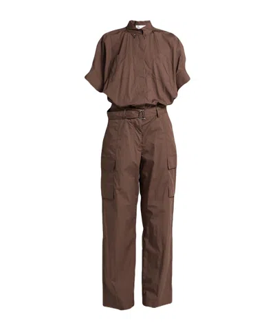BRUNELLO CUCINELLI SOLID COLOUR JUMPSUITS
