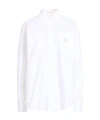 Brunello Cucinelli Solid Colour Shirts In White