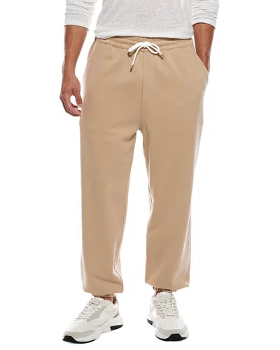 Brunello Cucinelli Solid Lounge Pant In Neutral