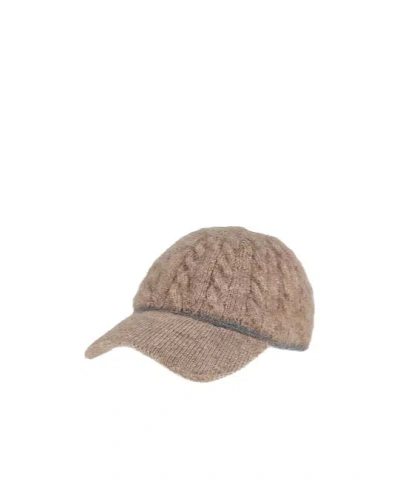 Brunello Cucinelli Solidcolor Baseball Cap In Brown