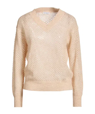 Brunello Cucinelli Solidcolor Knit Cardigan In Pink