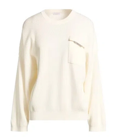 Brunello Cucinelli Solidcolor Ribknit Sweater In Neutral