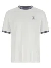 Brunello Cucinelli Solomeo Coat Of Arms T-shirt White In White