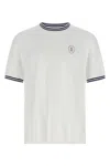Brunello Cucinelli Solomeo Coat Of Arms T-shirt White In White