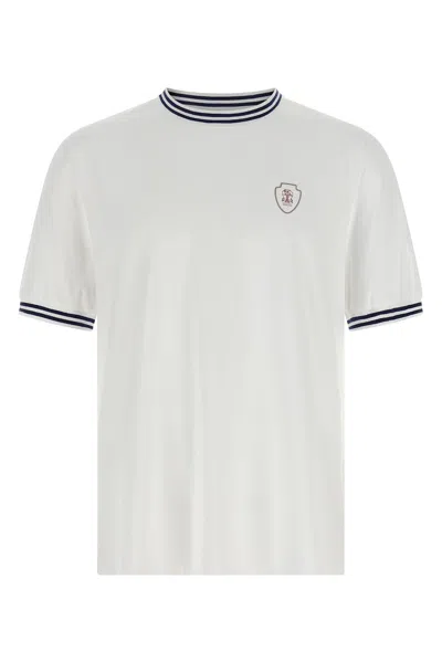 BRUNELLO CUCINELLI SOLOMEO COAT OF ARMS T-SHIRT