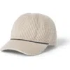 Brunello Cucinelli Sparkling Baseball Cap With Monili In Neutral