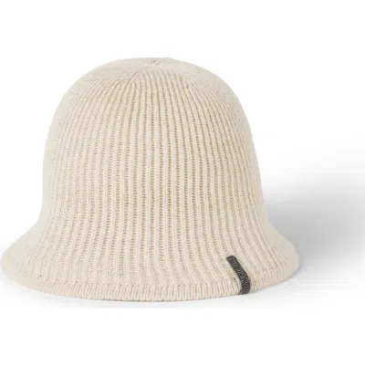 BRUNELLO CUCINELLI BRUNELLO CUCINELLI SPARKLING BEANIE WITH MONILI