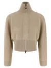 Brunello Cucinelli Sparkling Cardigan In Brown