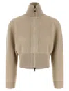 Brunello Cucinelli Sparkling Cardigan In Neutral