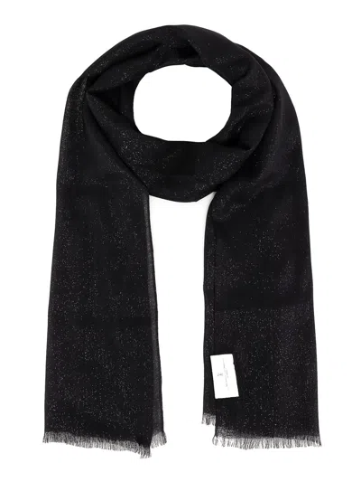 BRUNELLO CUCINELLI SPARKLING CASHMERE SILK WOOL SCARF