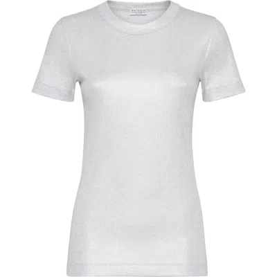 Brunello Cucinelli Sparkling Jersey T-shirt