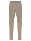 Brunello Cucinelli Wool And Silk Trousers