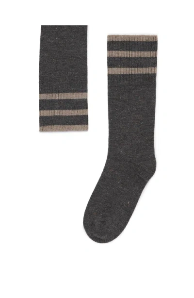BRUNELLO CUCINELLI BRUNELLO CUCINELLI SPARKLING KNIT SOCKS