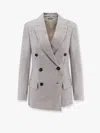 Brunello Cucinelli Sparkling Linen Blazer