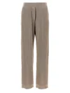 Brunello Cucinelli Ribbed Texture Trousers Elasticated Waistband