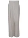 Brunello Cucinelli Linen Pants In Beige