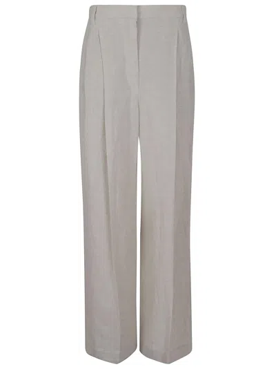 Brunello Cucinelli Sparkling Pants In Beige
