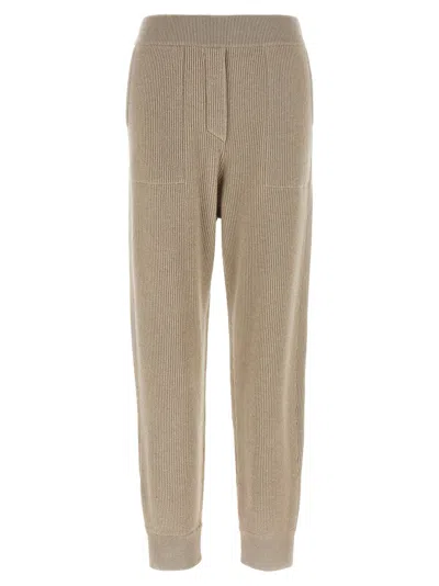 BRUNELLO CUCINELLI SPARKLING PANTS GOLD