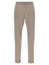 Brunello Cucinelli Wool And Silk Trousers