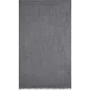 Brunello Cucinelli Sparkling Scarf In Gray