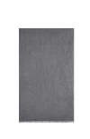 Brunello Cucinelli Sparkling Scarf In Lead