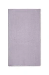 Brunello Cucinelli Cashmere-silk-blend Scarf In Lilac