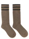 Brunello Cucinelli Sparkling Socks Beige
