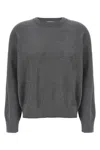 Brunello Cucinelli Sparkling Sweaters And Cardigans Gray