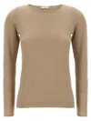 Brunello Cucinelli Sparkling Sweaters And Cardigans Gold