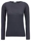 Brunello Cucinelli Sparkling Sweaters And Cardigans Blue