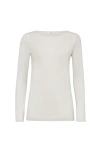 Brunello Cucinelli Sparkling Sweater In White