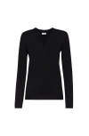 Brunello Cucinelli Sparkling Sweater In Black