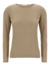 Brunello Cucinelli Sparkling Sweaters And Cardigans Gold