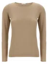 Brunello Cucinelli Sparkling Sweaters And Cardigans Gold
