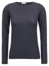 Brunello Cucinelli Sparkling Sweaters And Cardigans Blue